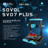 Sovol SV07 PLUS 32 Bit Klipper 3D Printer All Metal Hotend Autolevel